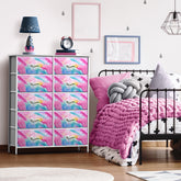 10 Drawer Tall Vertical Dresser